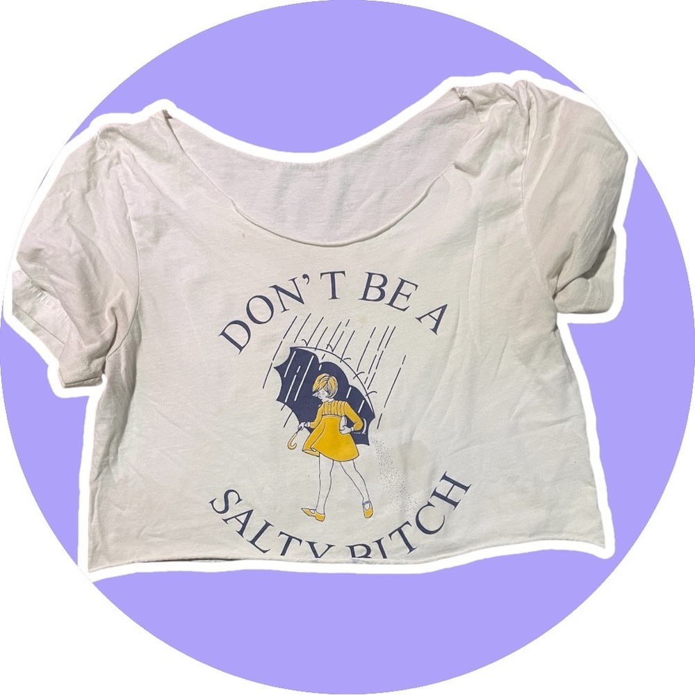 “Salty” Crop Top